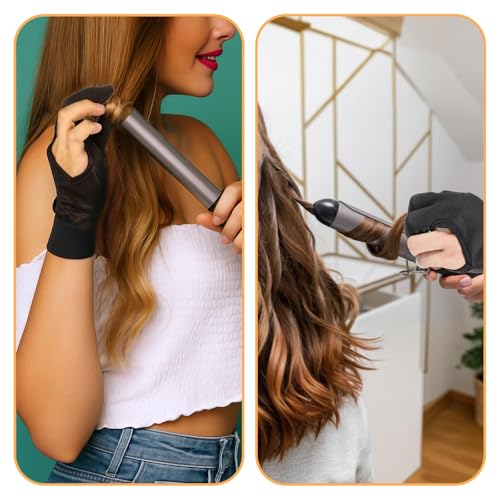 Heat Resistant Gloves for Hair Styling | 2-Piece Set