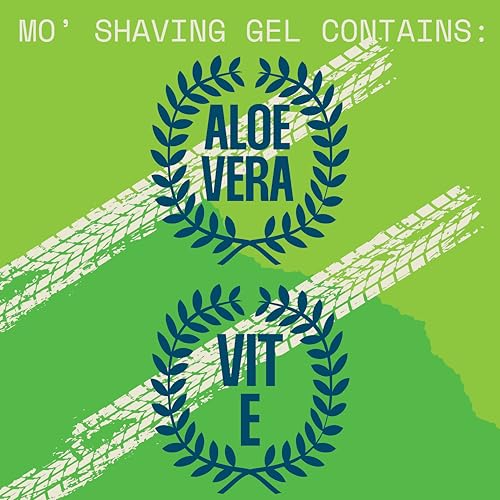 Mo' Handsome Premium Shave Gel for Men ? Smooth Glide Formula for a Close Shave ? Use with Razor Blades or Wet/Dry Electric Shavers ? Hydrating & Skin-Soothing, Aloe Vera & Vitamin E