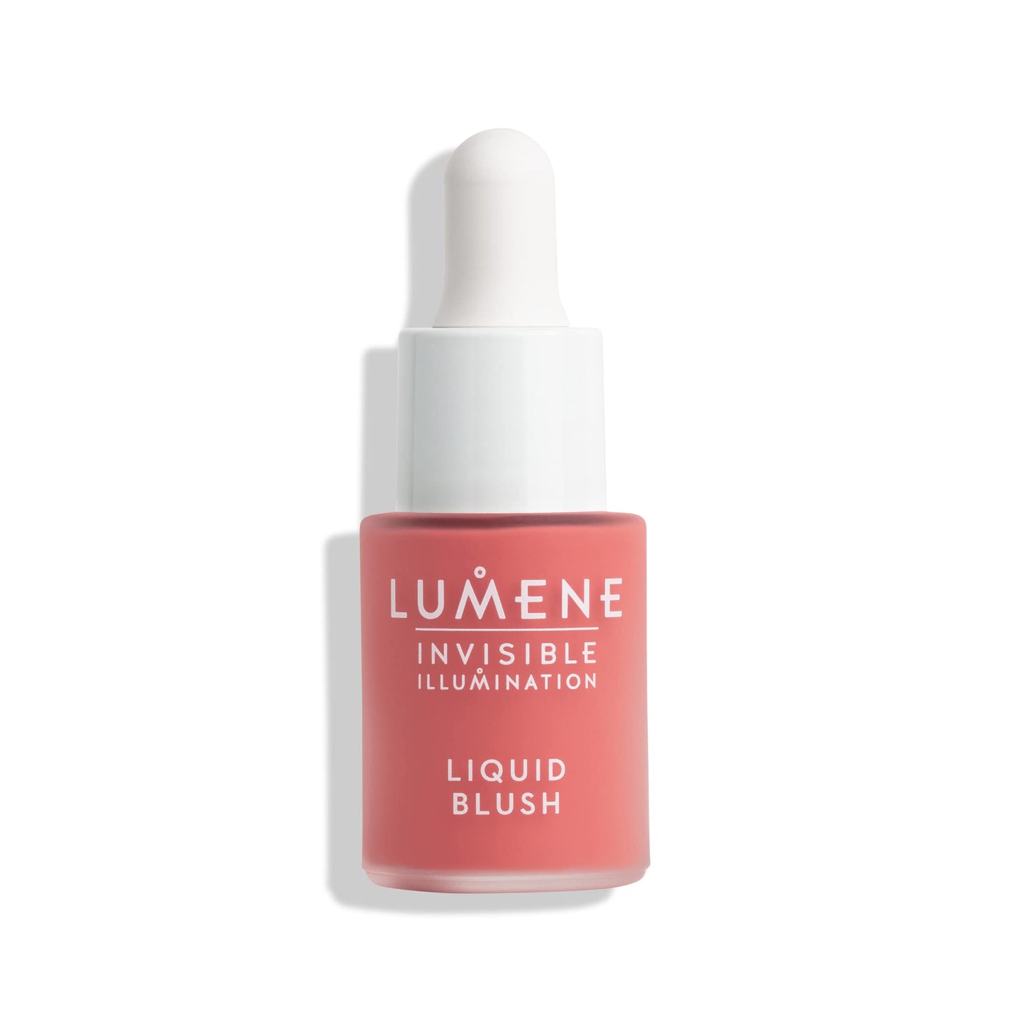 Lumene Invisible Illumination Liquid Blush Bright Bloom - Dewy Makeup Cheek Tint with Luminizing Pigments for Hydrated Glowing Skin - Weightless Liquid Blush for Cheeks (0.5 Fl Oz)