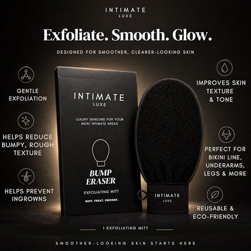 Exfoliating Mitt for Smooth Skin – Reusable Microfiber Glove