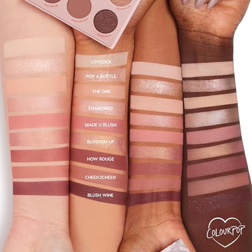 ColourPop Blush Crush Eyeshadow Palette - Matte & Metallic