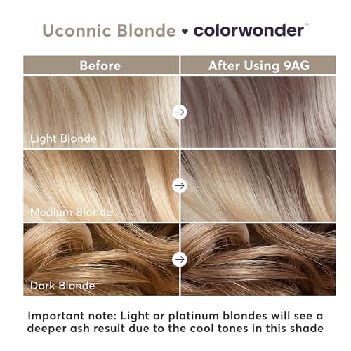 Madison Reed ColorWonder Demi-Permanent Hair Color – 9AG Beige Ash Blonde