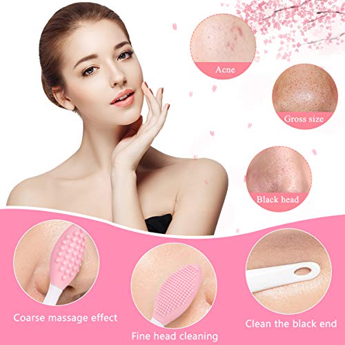 Yokilly 6-Piece Silicone Face Scrubber Kit