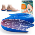 DR.TUCKER+ Heel Pads for Shoes, Heel Cup Pain Relief, Blue, L (Women 9-13/Men 8-13)