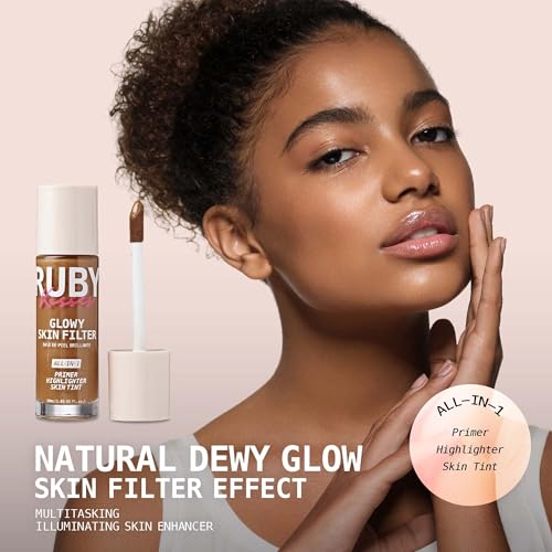 Ruby Kisses Glowy Skin Filter Foundation - All-in-1 Primer & Tint