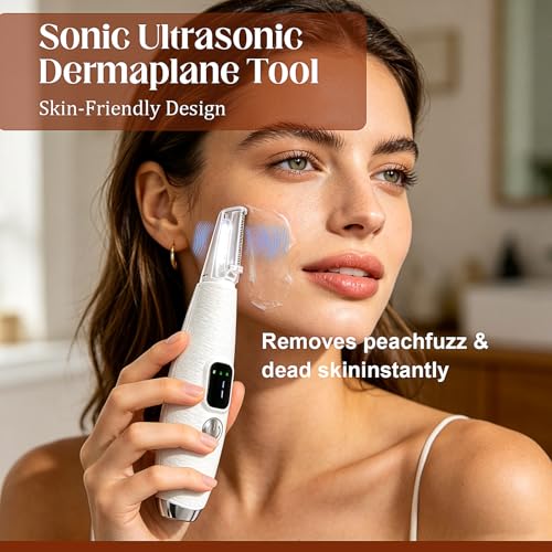 Sonic Dermaplane Razor for Women | 3 Speed LED Hair Remover