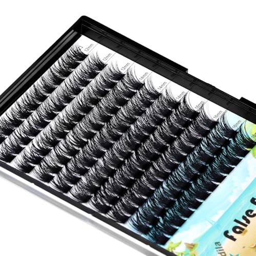 Mixed Cluster Eyelashes 10-18mm D Curl 0.07mm