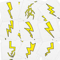 Leelosp 144 Pieces Halloween Lighting Bolt Tattoos Lightning Bolt Stickers Hand Temporary Tattoos Accessories Apparel Accessories for Birthday Party Favor Decorations, 9 Styles