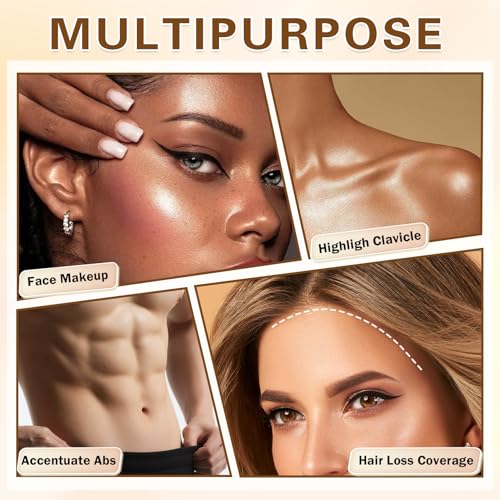 6-in-1 Cream Contour & Highlighter Stick Makeup Kit