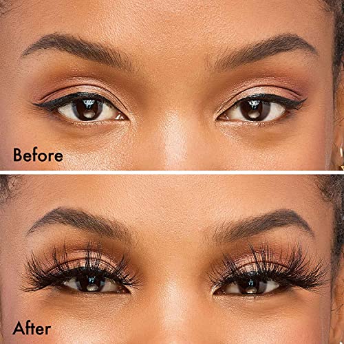 i•ENVY Luxury Mink Eyelashes 25mm 3D Multi-Curl 3 Pack