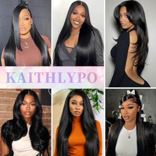 30-Inch 13x6 HD Lace Front Wig - 200 Density Straight Human Hair