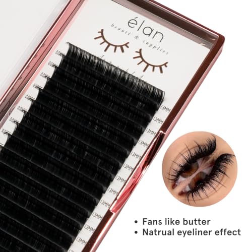 ÉLAN BEAUTÉ 0.05 Volume Lash Extensions – Cashmere Mink PBT