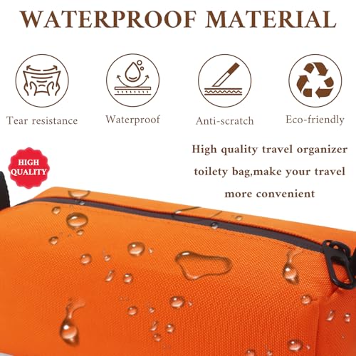 Waterproof Travel Toiletry Bag for Men - Foldable & Compact