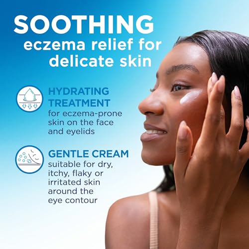 Flexitol Face & Eyelid Eczema Cream, 5% Colloidal Oatmeal, 1.4 oz