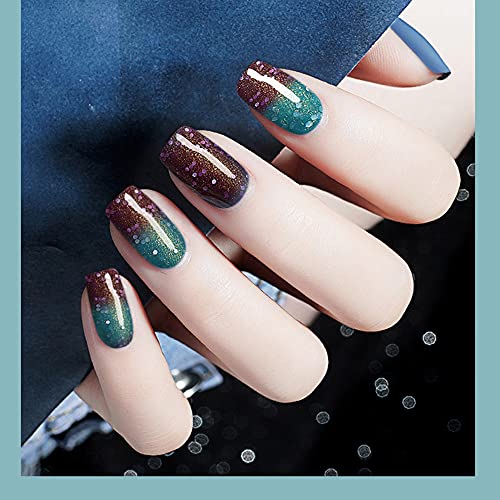 Allenbelle Color Changing Gel Nail Polish Gift Set Color Changing Gel Polish Set Mood Soak Off Uv Led Color Changing Gel Nail Polish 001