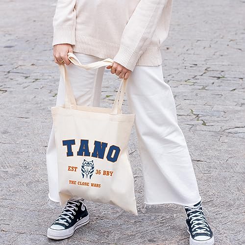 FOTAP Movie Insoire Tote Bag Ta EST. 36.BBY Shoulder Bag Clone Wars Merch (TAN Tote)