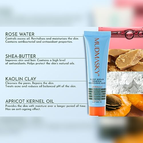 MUDMASKY Sleep Repair Nourishing Mask 60ml - Anti-Aging Hydration