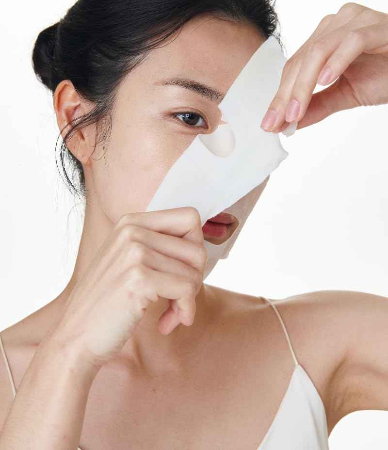 OxygenCeuticals Ceutisome PP Mask – Recovery & Soothing Sheet Mask with Acetyl Hexapeptide-8, Ceramide NP, DNA & Centella Extract, Post-Treatment Hydration & Barrier Repair (6 Sheets/1 Box)