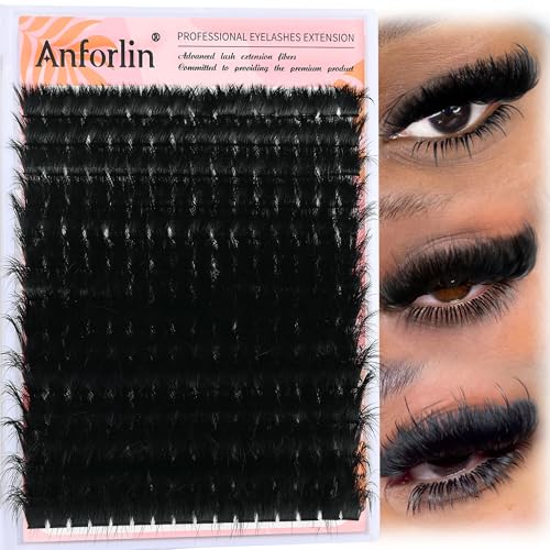 Lash Clusters 10-20mm 200D Volume Eyelash Extensions 224 Pcs