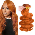 Ginger Body Wave Human Hair Bundles #350 - 12-34 Inch