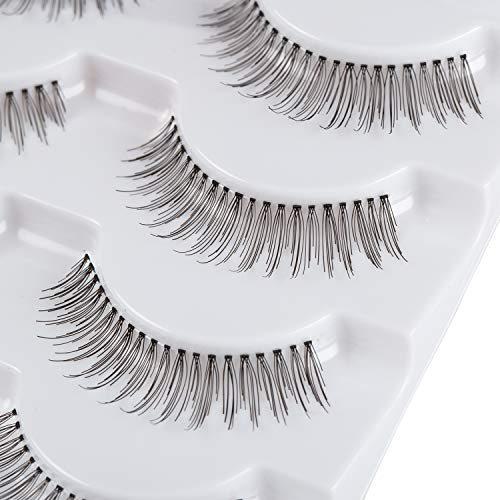 ALICE 110 Natural Hand Knotted False Eyelashes - 5 Pairs
