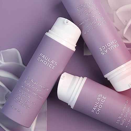 Paula's Choice 5% Niacinamide Body Treatment with Vitamin B3 & B5, Lotion for Discoloration, Redness, Wrinkles & Uneven Tone on Chest, Arms & Legs, Fragrance-free, 4 Fl Oz.