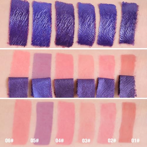 CAKAILA 3Pcs Peel Off Lip Stain Tints Waterproof Matte Lip Gloss for All-Day Wear