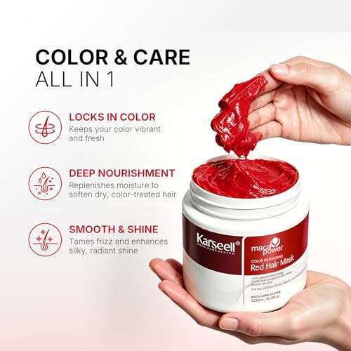 Karseell Color Depositing Conditioner for Red Hair 500ml