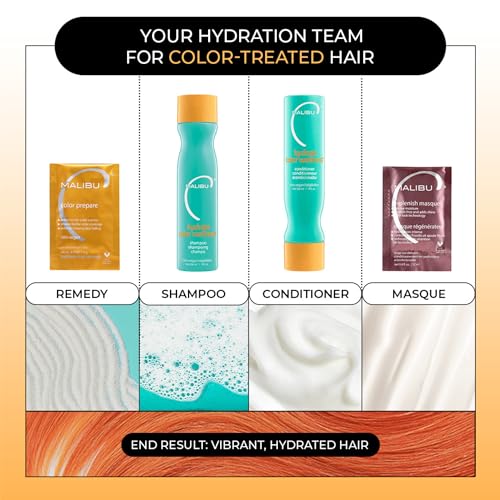 Hair Color Enhancer & Protectant - Malibu C Color Prepare Wellness Remedy 1 Packet