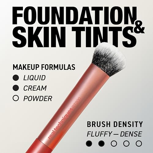 Real Techniques Expert Face Foundation Brush - Domed Buffing Brush