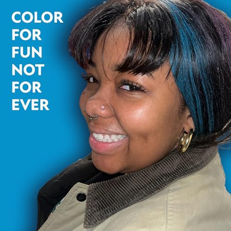 Fun In Temporary Hair Color with Brush Applicator - Washable