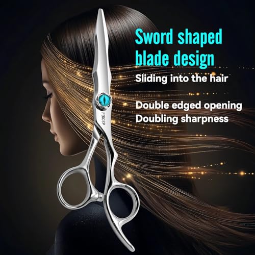 Professional 6" Barber Scissors VG10 Japan Steel Hair Shears