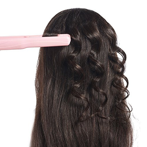 20-22" Human Hair Mannequin Head with Clamp - Black