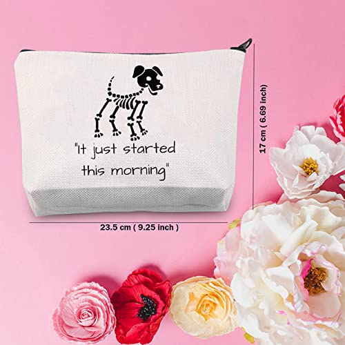 TSOTMO Veterinarian Gift Veterinary Zipper Pouch Makeup Bag Gift Vet Appreciation Gift Thank Gift Vet Tech Gift Rescuing Animal Gift (started)