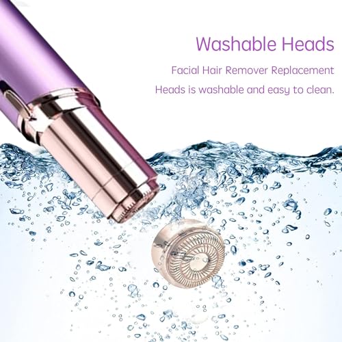 Replacement Heads for Finishing Touch Flawless Generation 2 Facial Hair Remover, 6 Count