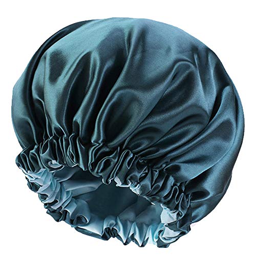 Satin Bonnet for Curly Hair - Double Layer Sleep Cap