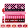 10-Color Liquid Lip & Cheek Tint Set - Long-Lasting Hydrating