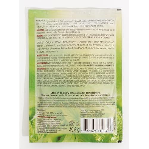ORS HAIRestore Hair Mayonnaise Travel Packet 1.75 Ounces (Pack of 12)