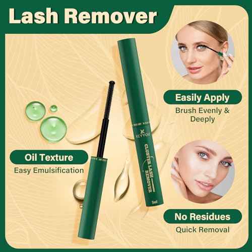 KEYYOU Lash Clusters Kit DIY Lash Extension Kit 280pcs Soft Lash Clusters 60D+80D D Curl Easy to Apply with Bond and Seal Applicator Remover Eyelash Extension Kit at Home(RMkit-60D80D-D-10-18mix)