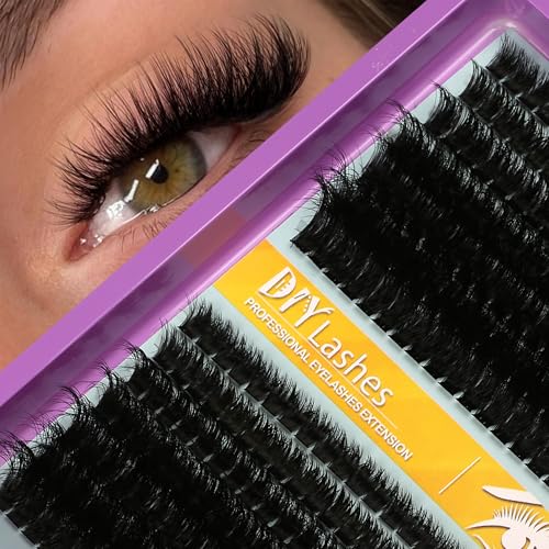 C Curl Lash Clusters 280 Pc Mixed 9-18MM DIY Extensions