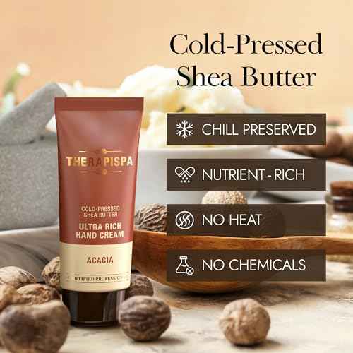 THERAPISPA Ultra Rich Hand Cream ? Intensive Hydration & Repair for Dry, Chapped Hands | Enriched with Shea Butter, Ceramides, Niacinamide (B3) & Panthenol (B5) (Lavender, 2.0 oz, Pack of 1)