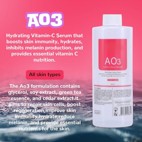 Aqua Peeling Solution for Hydradermabrasion Machines ? Peeling Solution for All Skin Types (AS1, SA2, AO3) ? Deep Cleansing, Hydration