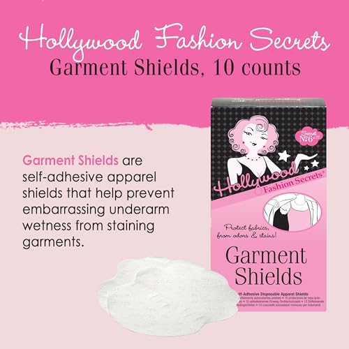 Disposable Underarm Sweat Pads | 10 Count Moisture-Wicking Shields