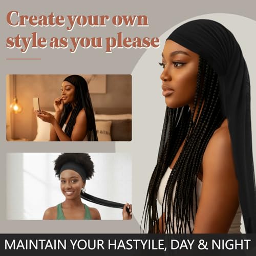 Breathable Loc Sleeve for Locs & Braids - 3 Pack
