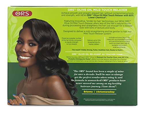 ORS Olive Oil Mild Touch Relaxer No Lye Hair Straightener