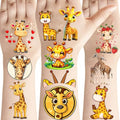 192 Giraffe Temporary Tattoos - Zoo Party Favors