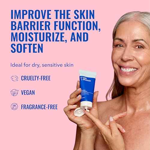 Good Molecules Rich Cream with Ceramides 50 ml / 1.6 oz ? Daily Facial Moisturizer for Dry Skin, Redness ? Face Lotion with Betulin Soothe, Plump, Hydrate, Moisturize ? Anti-aging Skin Care