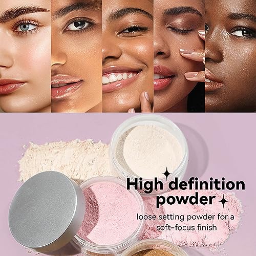Pink Shimmer Setting Powder | Oil Control Loose Face Powder