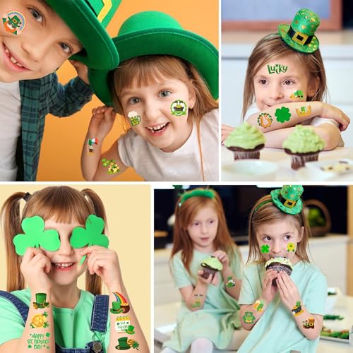 50 Pc St Patrick's Day Temporary Tattoos for Kids