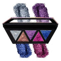 Profusion Cosmetics Glitter Rock 5 Shades Eyeshadow Palette ? Pressed Glitter Makeup for Eyes, Shimmer & Shine Pigments, Dazzling Color for Day to Night Glam Looks, Vegan & Cruelty-free